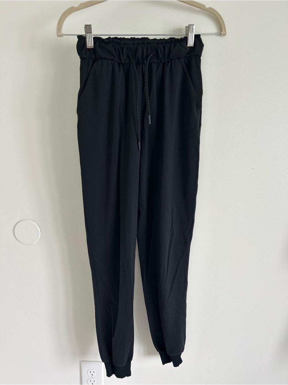 Lulemon Black Drawstring Jogger Pants